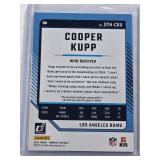 Cooper Kupp 2024 Panini Donruss Threads Relic #DTH-CKU - Los Angeles Rams Football Card Cooper Kupp 2024 Panini Donruss Threads Relic #DTH-CKU - Los Angeles Rams Football Card