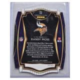 Randy Moss 2020 Panini Select Prizm Premier Level Die Cut #112 - Minnesota Vikings Football Card Randy Moss 2020 Panini Select Prizm Premier Level Die Cut #112 - Minnesota Vikings Football Card