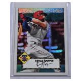 Bryce Harper 2021 Topps Chrome Refractor #TC52-21 - Philadelphia Phillies Baseball Card Bryce Harper 2021 Topps Chrome Refractor #TC52-21 - Philadelphia Phillies Baseball Card