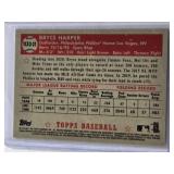 Bryce Harper 2021 Topps Chrome Refractor #TC52-21 - Philadelphia Phillies Baseball Card Bryce Harper 2021 Topps Chrome Refractor #TC52-21 - Philadelphia Phillies Baseball Card