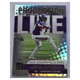Justin Jefferson 2023 Panini Production Line Silver Foil Insert #PDL-12 - Minnesota Vikings Football Card Justin Jefferson 2023 Panini Production Line Silver Foil Insert #PDL-12 - Minnesota Vikings Football Card