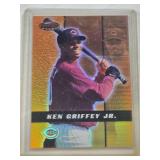 Ken Griffey Jr. 2000 Topps Stadium Club Refractor #BBP2 - Cincinnati Reds Baseball Card Ken Griffey Jr. 2000 Topps Stadium Club Refractor #BBP2 - Cincinnati Reds Baseball Card