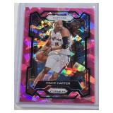 Vince Carter 2023-24 Panini Prizm Pink Cracked Ice #195 - Toronto Raptors Basketball Card Vince Carter 2023-24 Panini Prizm Pink Cracked Ice #195 - Toronto Raptors Basketball Card