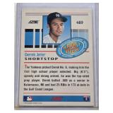 Derek Jeter Rookie 1993 Score Draft Pick #489 - New York Yankees Baseball Card Derek Jeter Rookie 1993 Score Draft Pick #489 - New York Yankees Baseball Card