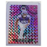Dallas Turner Rookie 2024 Panini Pink Mosaic #317 - Minnesota Vikings Football Card Dallas Turner Rookie 2024 Panini Pink Mosaic #317 - Minnesota Vikings Football Card