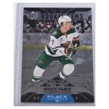Brock Faber Rookie 2023-2024 Upper Deck Black Diamond #BD-37 - Minnesota Wild Hockey Card Brock Faber Rookie 2023-2024 Upper Deck Black Diamond #BD-37 - Minnesota Wild Hockey Card