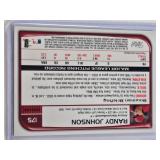 Randy Johnson 2008 Bowman Chrome Refractor #175 - Arizona Diamondbacks Baseball Card Randy Johnson 2008 Bowman Chrome Refractor #175 - Arizona Diamondbacks Baseball Card