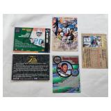 Lot of 5 Barry Sanders Football Cards Featuring Upper Deck, Fleer Flair and Pacific Brands Lot of 5 Barry Sanders Football Cards Featuring Upper Deck, Fleer Flair and Pacific Brands
