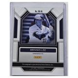 Brooks Lee Rookie Auto 2023 Panini Prizm #SIG-BL - Minnesota Baseball Card Brooks Lee Rookie Auto 2023 Panini Prizm #SIG-BL - Minnesota Baseball Card