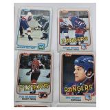Lot of 18 1981-82 Vintage Hockey Cards Featuring Players Like Paul Gardner, Ken Morrow, and Butch Goring Lot of 18 1981-82 Vintage Hockey Cards Featuring Players Like Paul Gardner, Ken Morrow, and Butch Goring