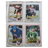 Lot of 18 1981-82 Vintage Hockey Cards Featuring Players Like Paul Gardner, Ken Morrow, and Butch Goring Lot of 18 1981-82 Vintage Hockey Cards Featuring Players Like Paul Gardner, Ken Morrow, and Butch Goring