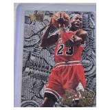 Michael Jordan 1996 Fleer Metal Insert #212 - Chicago Bulls Basketball Card Michael Jordan 1996 Fleer Metal Insert #212 - Chicago Bulls Basketball Card