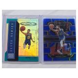 Lot of 2 Stephen Curry Basketball Cards 2018-19 Panini Elite Series and 0223-24 Select Series Lot of 2 Stephen Curry Basketball Cards 2018-19 Panini Elite Series and 0223-24 Select Series