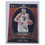 Nikola Jokic 2023-24 Panini Select Lodestar Refractor Prizm Insert #8 - Denver Nuggets Basketball Card Nikola Jokic 2023-24 Panini Select Lodestar Refractor Prizm Insert #8 - Denver Nuggets Basketball Card