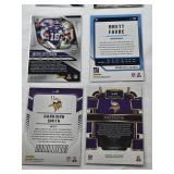 Lot of 13 Minnesota Vikings Football Cards Featuring Adrian Peterson, Dalvin Cook, Justin Jefferson, Brett Favreand more Lot of 13 Minnesota Vikings Football Cards Featuring Adrian Peterson, Dalvin Cook, Justin Jefferson, Brett Favreand more