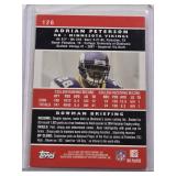Adrian Peterson Rookie 2007 Bowman #126 - Minnesota Vikings Football Card Adrian Peterson Rookie 2007 Bowman #126 - Minnesota Vikings Football Card
