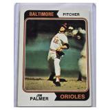 Jim Palmer 1974 Topps #40 - Baltimore Orioles Vintage Baseball Card Jim Palmer 1974 Topps #40 - Baltimore Orioles Vintage Baseball Card
