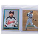 Lot of 2 Ichiro Suzuki Baseball Cards Bowman Gold and Fleer Ultra Gold Lot of 2 Ichiro Suzuki Baseball Cards Bowman Gold and Fleer Ultra Gold