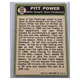 Willie Stargell & Donn Clendenon Pitt Power 1967 Topps #266 - Pittsburgh Pirates Vintage Baseball Card Willie Stargell & Donn Clendenon Pitt Power 1967 Topps #266 - Pittsburgh Pirates Vintage Baseball Card