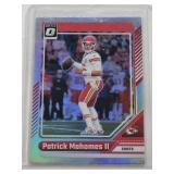 Patrick Mahomes 2024 Panini Donruss Optic Silver Holo Prizm #94 - Kansas City Chiefs Football Card Patrick Mahomes 2024 Panini Donruss Optic Silver Holo Prizm #94 - Kansas City Chiefs Football Card