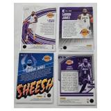 Lot of 8 LeBron James  Cards featuring Panini Chronicles, NBA Hoops, and Prizm Monopoly themed cards and More Lot of 8 LeBron James  Cards featuring Panini Chronicles, NBA Hoops, and Prizm Monopoly themed cards and More