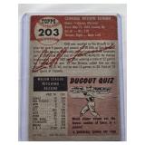 Cliff Fannin 1953 Topps #203 - St. Louis Browns Vintage Baseball Card Cliff Fannin 1953 Topps #203 - St. Louis Browns Vintage Baseball Card