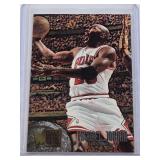 Michael Jordan 1995 Fleer Metal #13 - Chicago Bulls Basketball Card Michael Jordan 1995 Fleer Metal #13 - Chicago Bulls Basketball Card