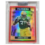 Ahman Green 2006 Topps Chrome Red Refractor #165 and Numbered 132/259 - Green Bay Packers Football Card Ahman Green 2006 Topps Chrome Red Refractor #165 and Numbered 132/259 - Green Bay Packers Football Card