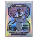 Ken Griffey Jr. 2022 Panini Silver Holo Prizm  #264 - Seattle Mariners Baseball Card Ken Griffey Jr. 2022 Panini Silver Holo Prizm  #264 - Seattle Mariners Baseball Card