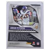 Adrian Peterson 2024 Panini Prizm Green Prizm #191 - Minnesota Vikings Football Card Adrian Peterson 2024 Panini Prizm Green Prizm #191 - Minnesota Vikings Football Card