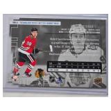Connor Bedard Rookie 2023-24 Upper Deck Technology Die Cut #UD3-3 - Chicago Blackhawks Hockey Card Connor Bedard Rookie 2023-24 Upper Deck Technology Die Cut #UD3-3 - Chicago Blackhawks Hockey Card