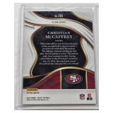 Christian McCaffrey 2023 Panini Select Green Die Cut SP Prizm #285 and Numbered 419/499 - San Francisco 49ers Football Card Christian McCaffrey 2023 Panini Select Green Die Cut SP Prizm #285 and Numbered 419/499 - San Francisco 49ers Football Card