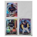 Lot of Minnesota Twins Baseball Cards Featuring Yasser Mercedes, Bryan Acuna, and Luke Keaschall Including Autos, Numbered Cards and Rookie Cards Lot of Minnesota Twins Baseball Cards Featuring Yasser Mercedes, Bryan Acuna, and Luke Keaschall Including Autos, Numbered Cards and Rookie Cards