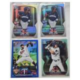 Lot of Minnesota Twins Baseball Cards Featuring Yasser Mercedes, Bryan Acuna, and Luke Keaschall Including Autos, Numbered Cards and Rookie Cards Lot of Minnesota Twins Baseball Cards Featuring Yasser Mercedes, Bryan Acuna, and Luke Keaschall Including Autos, Numbered Cards and Rookie Cards
