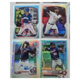 Lot of Minnesota Twins Baseball Cards Featuring Yasser Mercedes, Bryan Acuna, and Luke Keaschall Including Autos, Numbered Cards and Rookie Cards Lot of Minnesota Twins Baseball Cards Featuring Yasser Mercedes, Bryan Acuna, and Luke Keaschall Including Autos, Numbered Cards and Rookie Cards