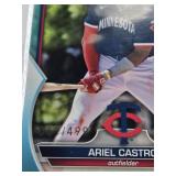 Lot of Minnesota Twins Baseball Cards Featuring Yasser Mercedes, Bryan Acuna, and Luke Keaschall Including Autos, Numbered Cards and Rookie Cards Lot of Minnesota Twins Baseball Cards Featuring Yasser Mercedes, Bryan Acuna, and Luke Keaschall Including Autos, Numbered Cards and Rookie Cards