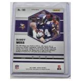 Randy Moss 2021 Panini Mosaic Prizm Color Match #130 - Minnesota Vikings Football Card Randy Moss 2021 Panini Mosaic Prizm Color Match #130 - Minnesota Vikings Football Card