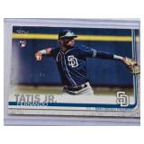Fernando Tatis Jr. Rookie 2019 Topps #410 Series 2 - San Diego Padres Baseball Card Fernando Tatis Jr. Rookie 2019 Topps #410 Series 2 - San Diego Padres Baseball Card