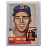 Milt Bolling 1953 Topps #280 - Boston Red Sox Vintage Baseball Card Milt Bolling 1953 Topps #280 - Boston Red Sox Vintage Baseball Card