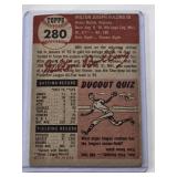 Milt Bolling 1953 Topps #280 - Boston Red Sox Vintage Baseball Card Milt Bolling 1953 Topps #280 - Boston Red Sox Vintage Baseball Card