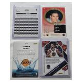 Lot of 4 NBA Goat Basketball Cards Featuring Michael Jordan, Stephen Curry, Kobe Bryant, and LeBron James Lot of 4 NBA Goat Basketball Cards Featuring Michael Jordan, Stephen Curry, Kobe Bryant, and LeBron James