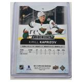 Kirill Kaprizov 2021-22 Upper Deck Credentials #12 - Minnesota Wild Hockey Card Kirill Kaprizov 2021-22 Upper Deck Credentials #12 - Minnesota Wild Hockey Card