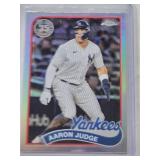 Aaron Judge 2024 Topps Chrome Refractor #89CB-2 - New York Yankees Baseball Card Aaron Judge 2024 Topps Chrome Refractor #89CB-2 - New York Yankees Baseball Card