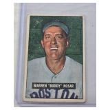 Warren "Buddy" Rosar 1951 Bowman #236 - Boston Red Sox Vintage Baseball Card Warren "Buddy" Rosar 1951 Bowman #236 - Boston Red Sox Vintage Baseball Card