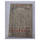 Warren "Buddy" Rosar 1951 Bowman #236 - Boston Red Sox Vintage Baseball Card Warren "Buddy" Rosar 1951 Bowman #236 - Boston Red Sox Vintage Baseball Card