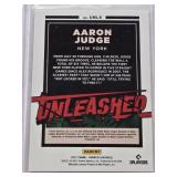 Aaron Judge 2021 Panini Donruss Unleashed Foil Insert #UNL8 - New York Baseball Card Aaron Judge 2021 Panini Donruss Unleashed Foil Insert #UNL8 - New York Baseball Card