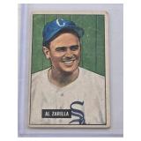 Al Zarilla 1951 Bowman #35 - Chicago White Sox Vintage Baseball Card Al Zarilla 1951 Bowman #35 - Chicago White Sox Vintage Baseball Card