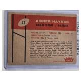 Abner Haynes Rookie 1960 Fleer #73 - Dallas Texans Vintage Football Card Abner Haynes Rookie 1960 Fleer #73 - Dallas Texans Vintage Football Card