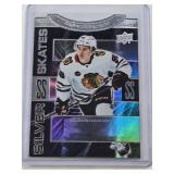 Connor Bedard Rookie 2023-24 Upper Deck Silver Skates Die Cut #SS-20 - Chicago Blackhawks Hockey Card Connor Bedard Rookie 2023-24 Upper Deck Silver Skates Die Cut #SS-20 - Chicago Blackhawks Hockey Card