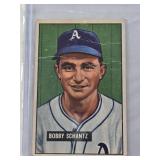 Bobby Shantz 1951 Bowman #227 - Philadelphia Athletics Vintage Baseball Card Bobby Shantz 1951 Bowman #227 - Philadelphia Athletics Vintage Baseball Card